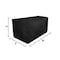 Eevelle Meridian Modular Sectional Club Chair Cover, Black, 38 in L x 84 in W x 35 in H MDSSL-BLK - alternate 1